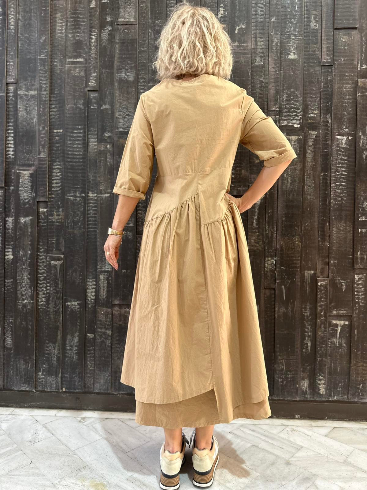 EVERYDAY BEIGE DRESS