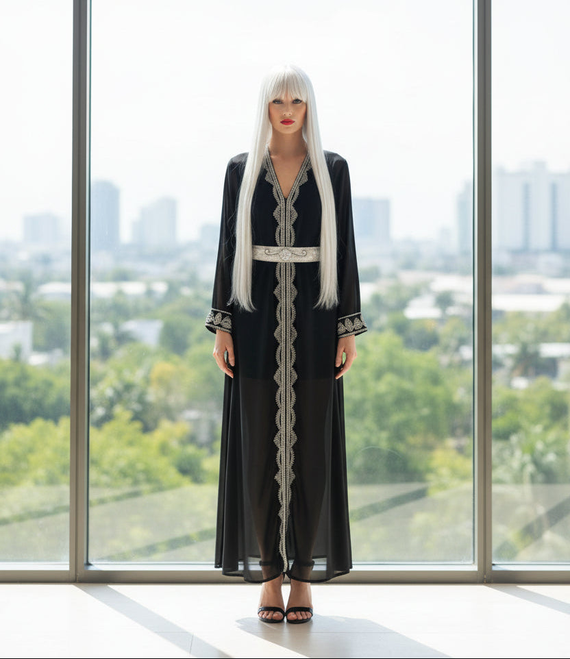 OBSIDIAN KIMONO | ΜΑΥΡΟ ΔΙΑΦΑΝΟ ΚΙΜΟΝΟ