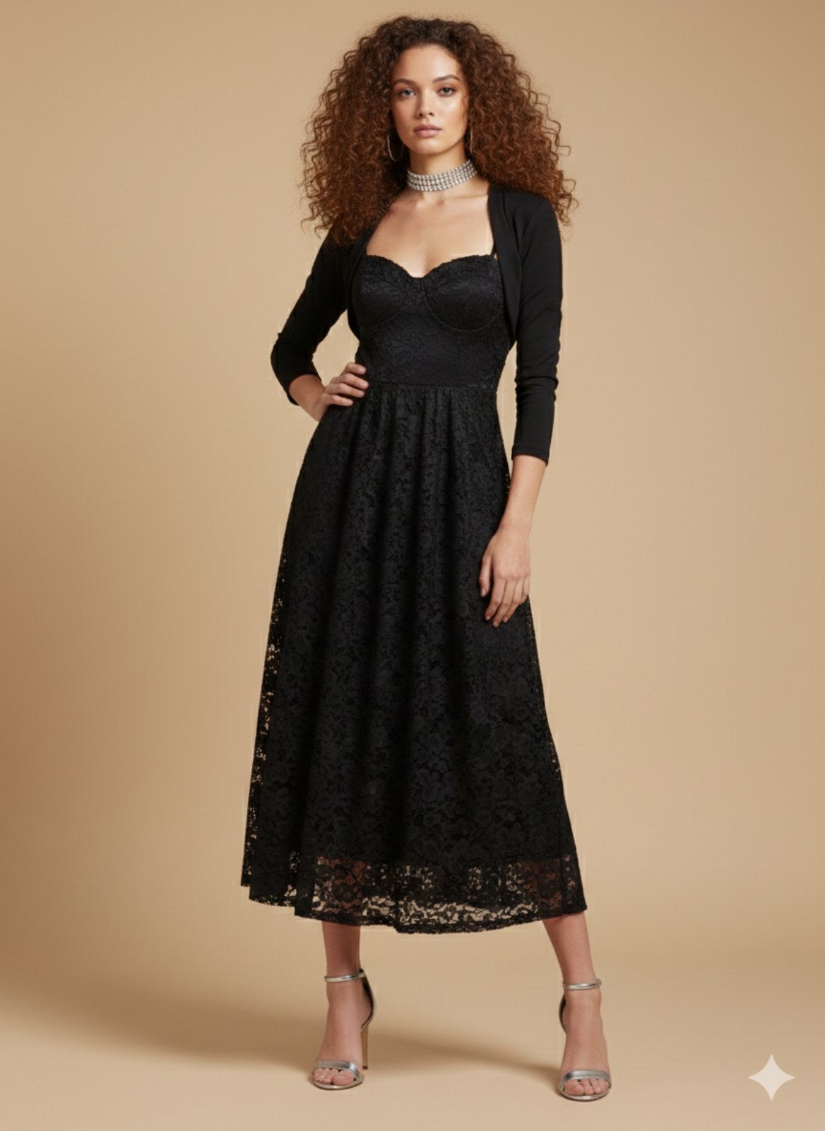 Vintage Lace Midi Dress: Η Επιτομή της Κομψότητας