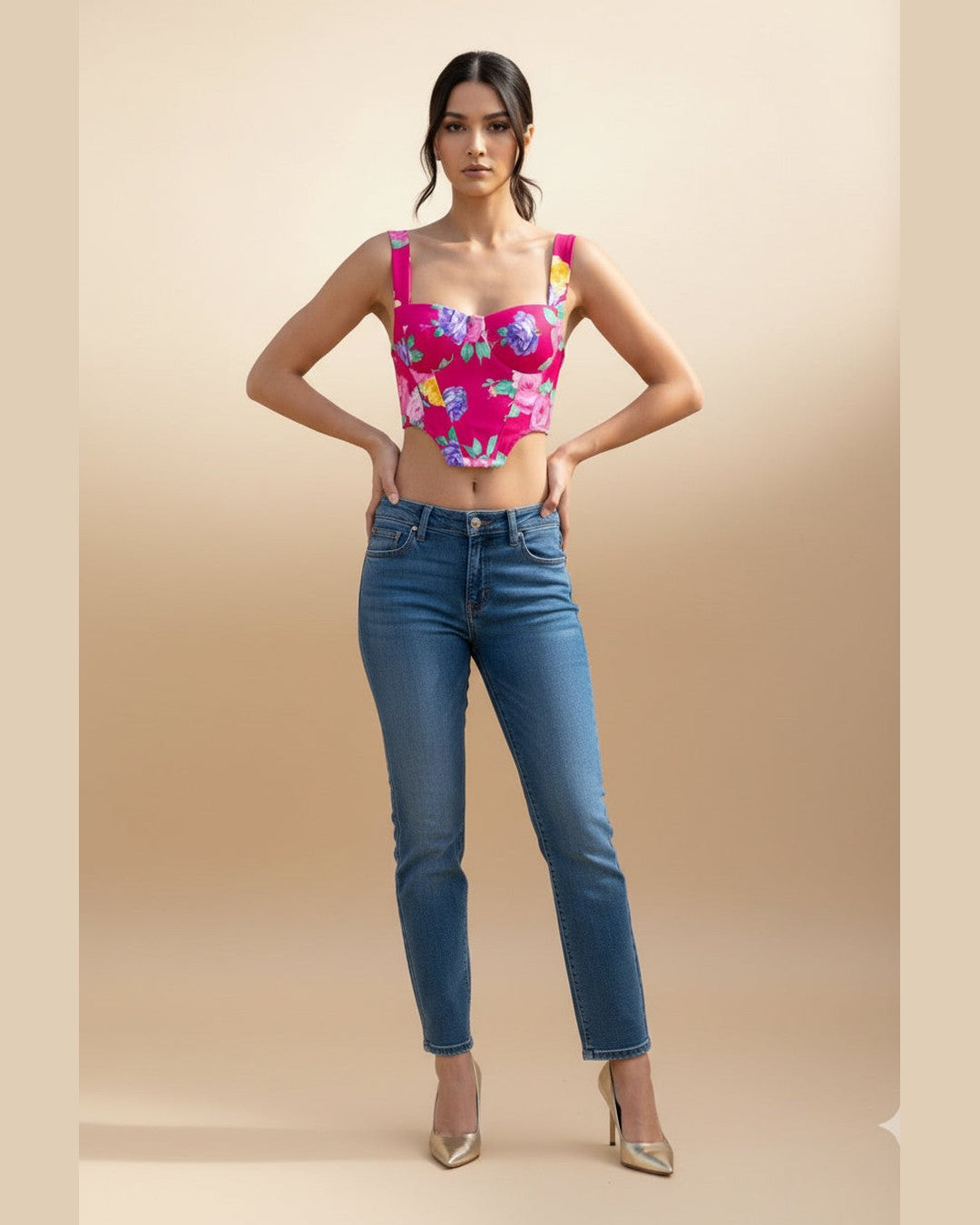 CORSET ZIP-BACK | Zip-Back Corset Top S/M