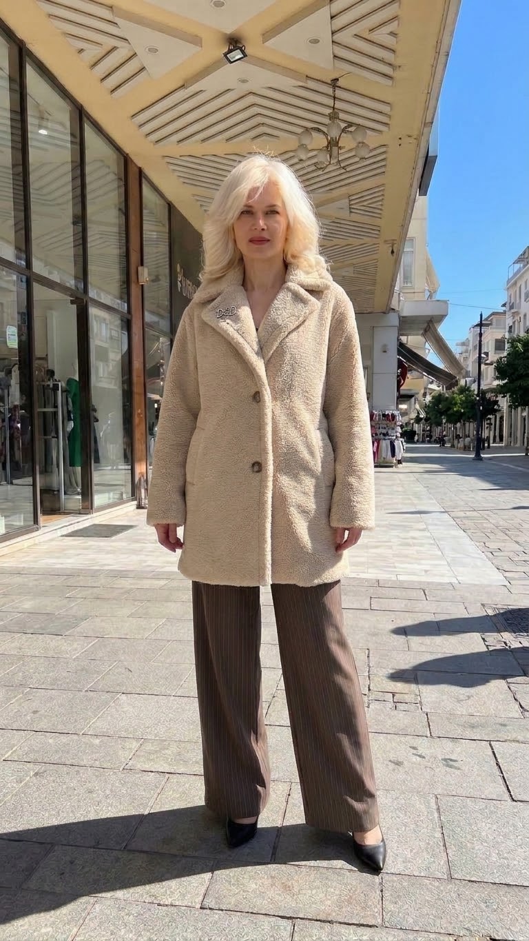 BEIGE | Teddy Coat