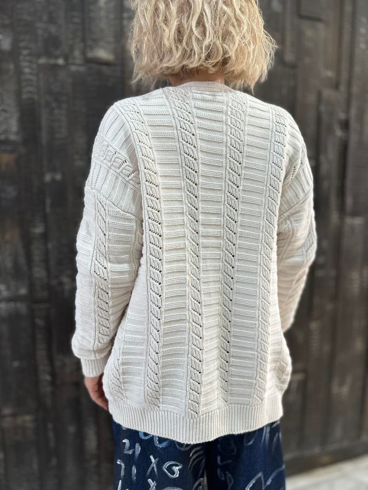 SOFT CREAM CARDIGAN