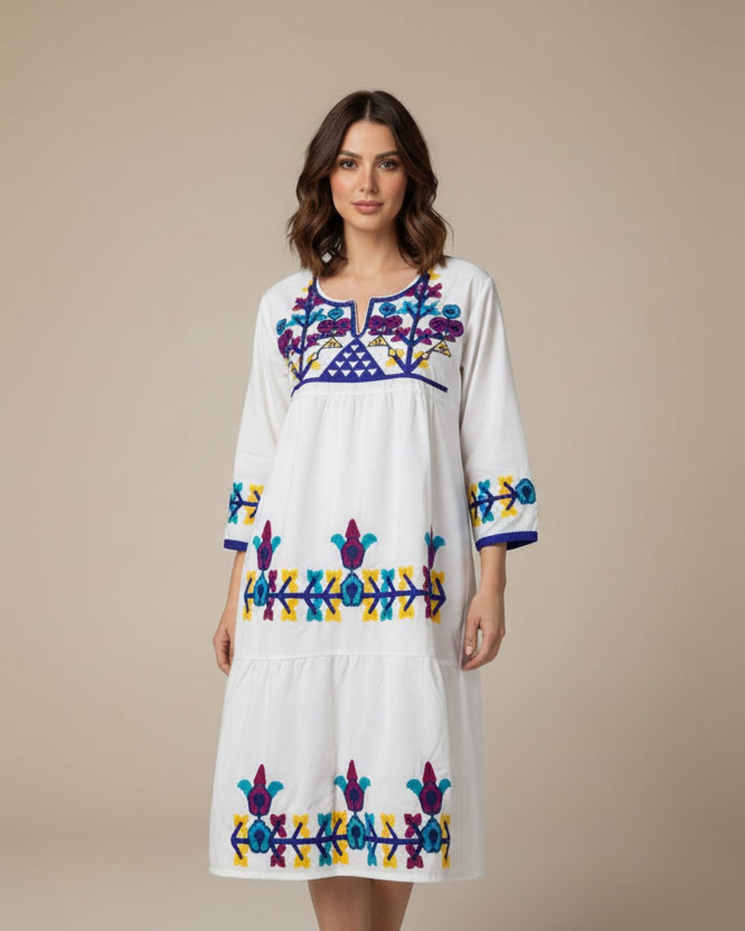 MINI VIETNAM DRESS | Εξωτικό Mini Φόρεμα Ανατολίτικο