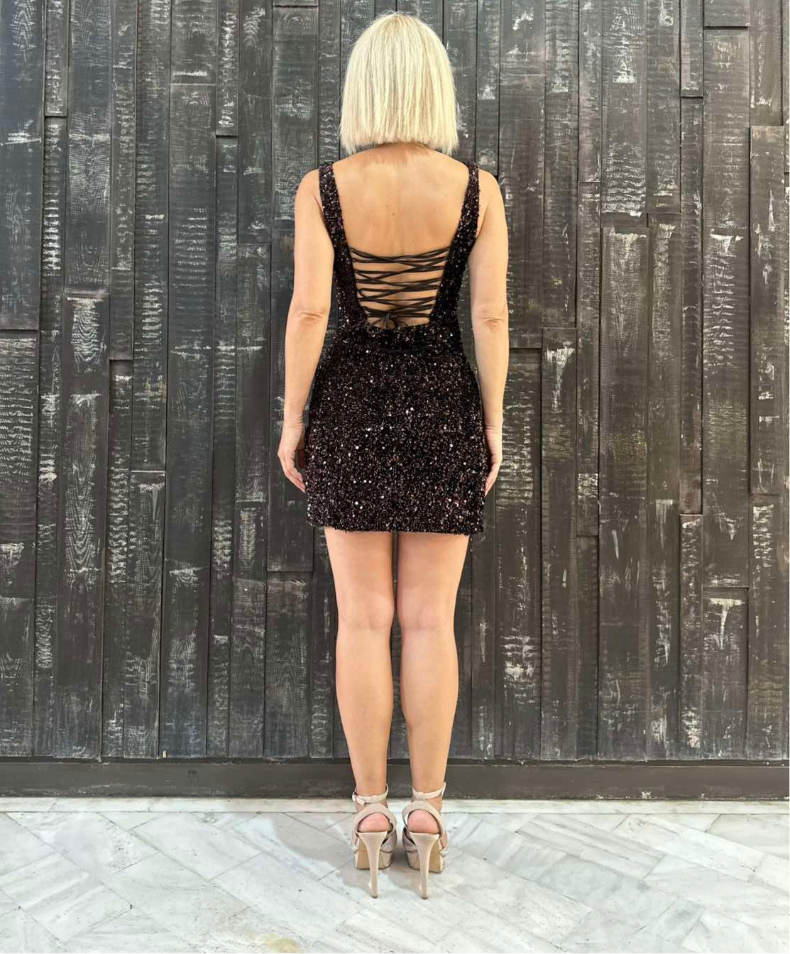 SPARKLE MINI DRESS