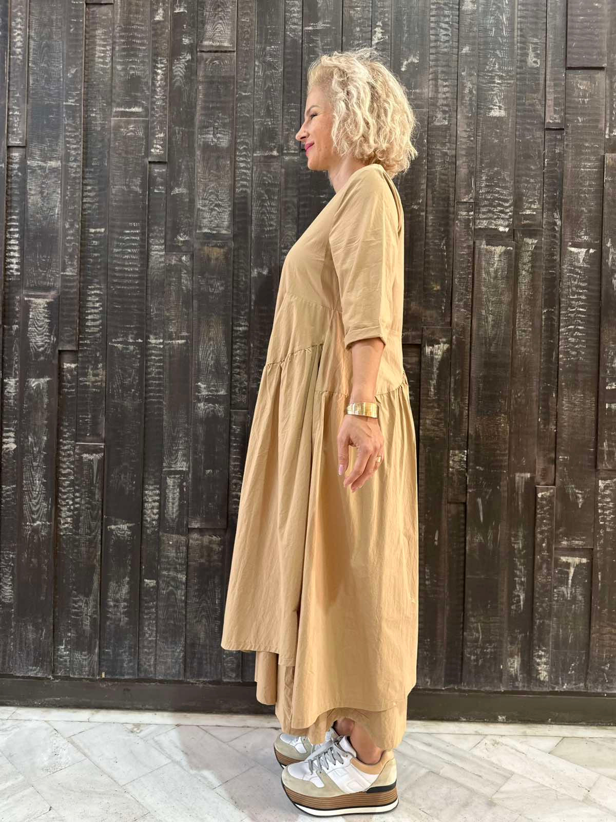 EVERYDAY BEIGE DRESS