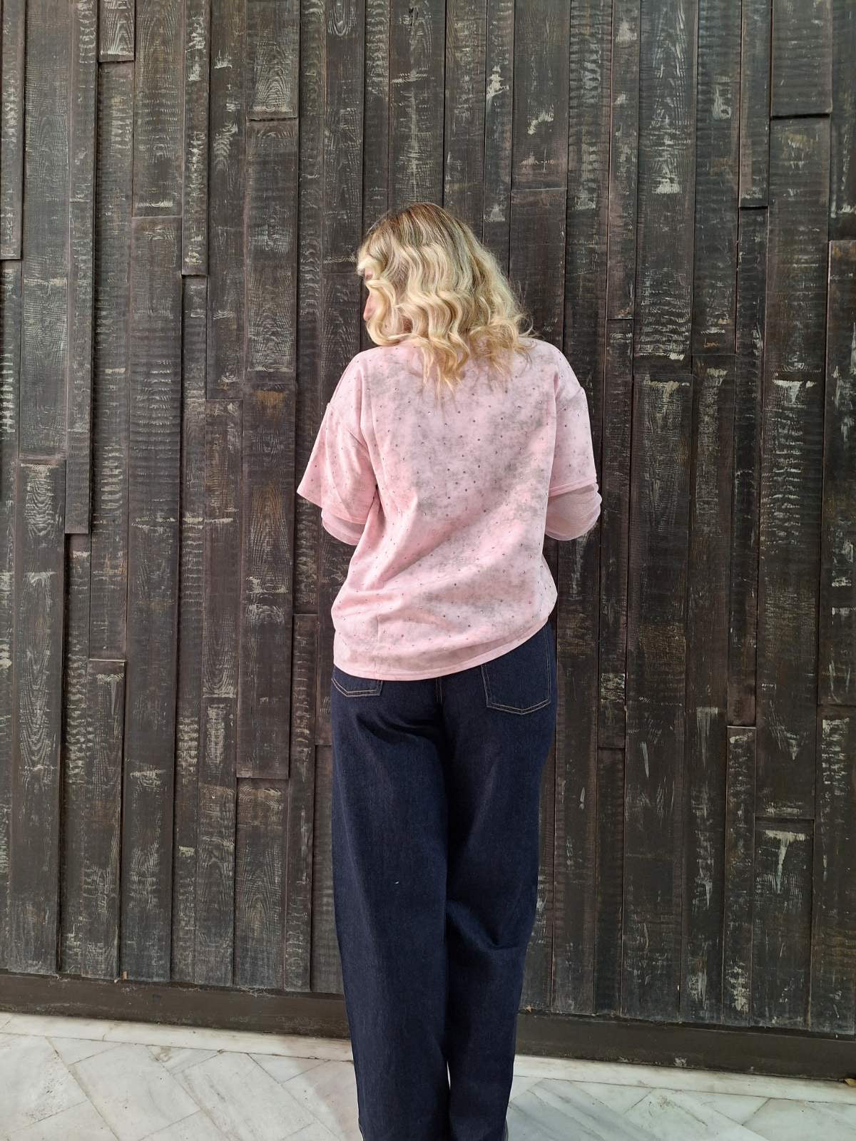 RUBY TIE DENIM PANTS