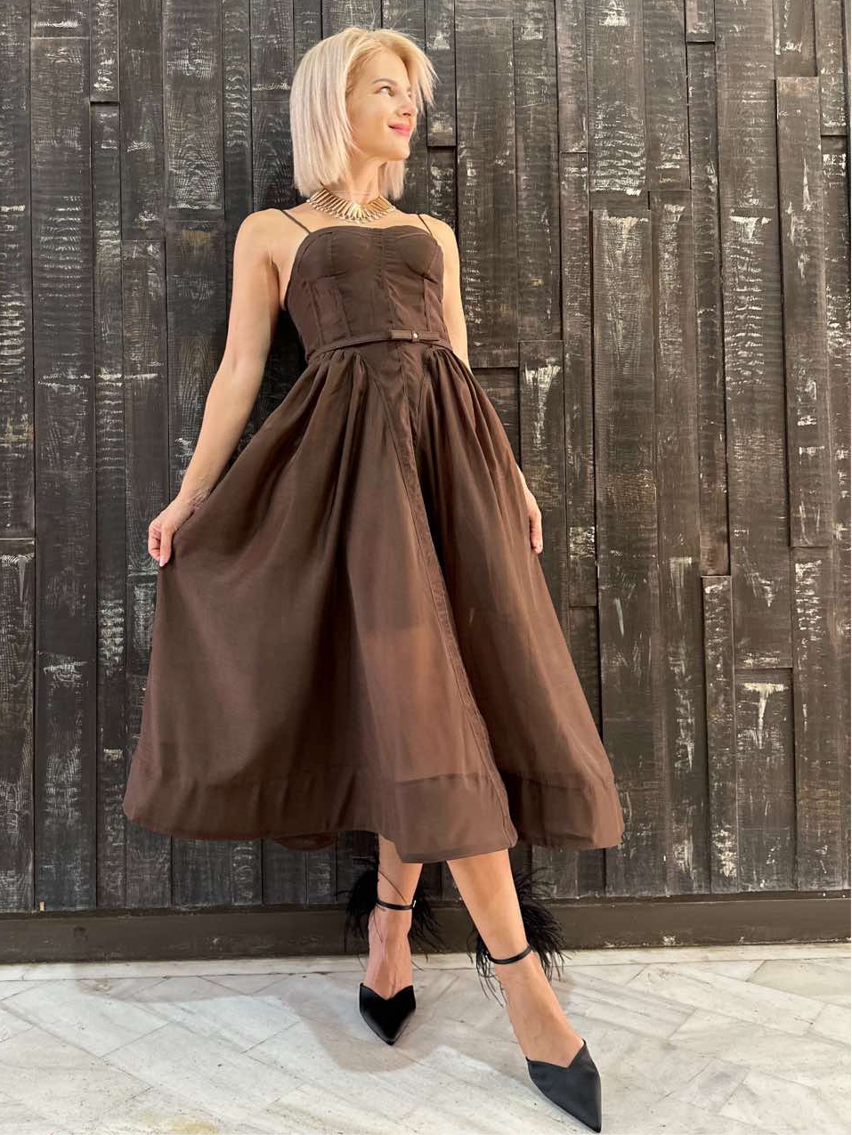 BROWN SUGAR DRESS