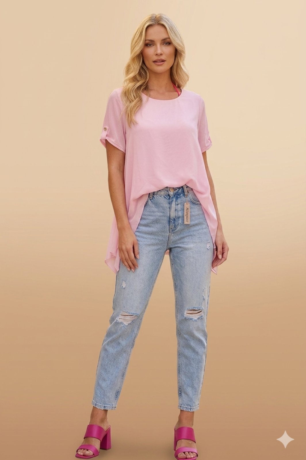 Pink Blouse | Γυναικεία Μπλούζα Onesize