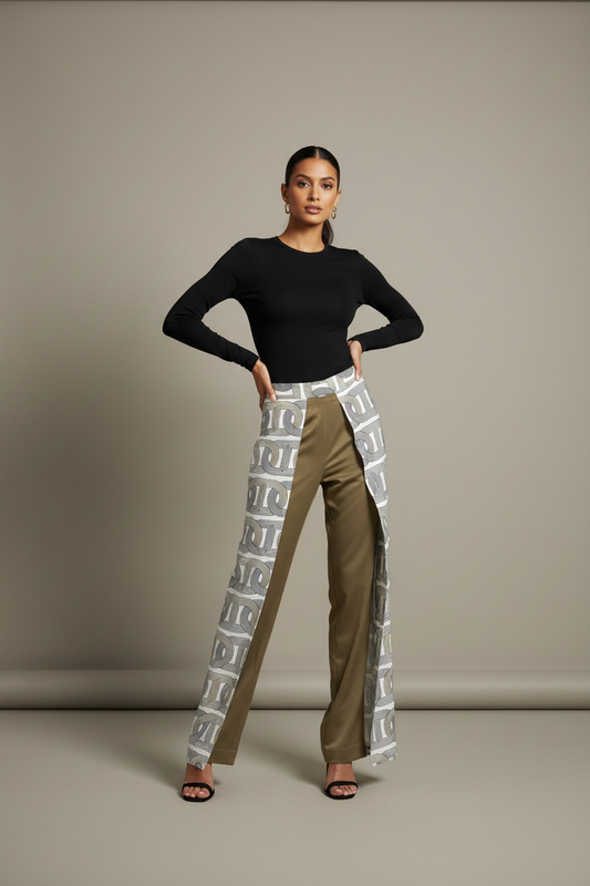 Dubai Trousers on Model