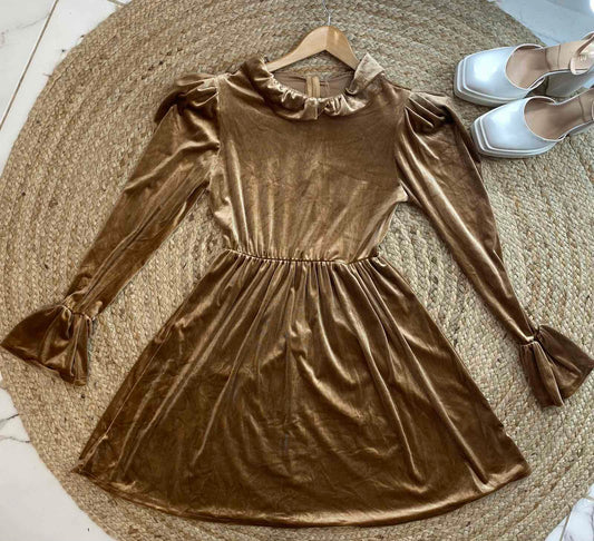 MINI VELVET DRESS